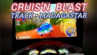 Thumbnail: Full Race Cruis'n Blast Nintendo Arcade Machine - Madagastar Track - Arcade Racing