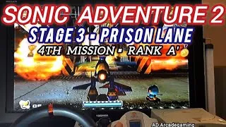 Thumbnail: Sonic Adventure 2: Prison Lane Mission 4 Rank A - Reach The Goal Within 3 Minutes - Sega Dreamcast