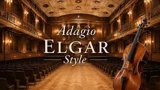 Thumbnail: Adagio in the Style of Edward Elgar | Cello, Grand Organ & Piano | Romantic Classical Music
