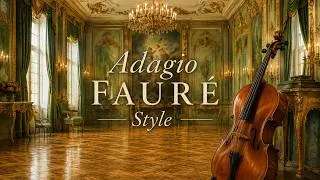 Thumbnail: Adagio in the Style of Gabriel Fauré | Emotional Cello & Piano | Romantic Classical Music