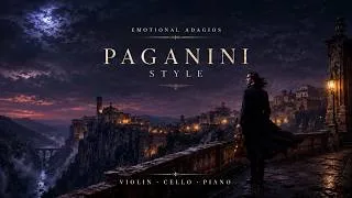 Thumbnail: The Most Emotional Adagios in Paganini-Style | Violin, Cello & Piano | Romantic Classical Music