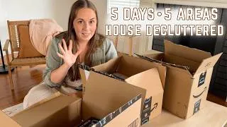 Thumbnail: I Decluttered My ENTIRE House In One Week | 5 Areas, 5 Days