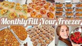 Thumbnail: Monthly Big Freezer Restock: Breakfast, Lunch & Treats