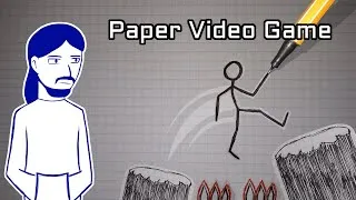 Thumbnail: Making a Video Game on PAPER - Unity Devlog