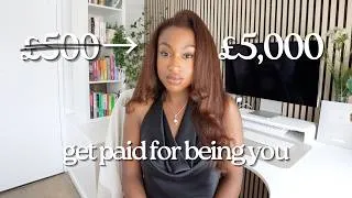 Thumbnail: how to make REAL income from brand deals at any size | a simple shift