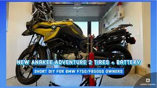Thumbnail: BMW F750GS Rehab: Anakee Adventure 2 + Battery Replacement