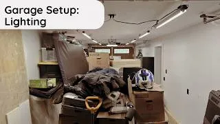 Thumbnail: My Garage Build: Part 2 - Lighting Installed. I can see!!