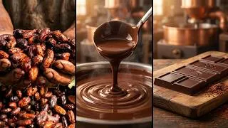 Thumbnail: How Chocolate Is Made | Inside a Chocolate Factory From Cocoa Beans to Chocolate Bars