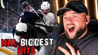 Thumbnail: Brit Reacts to the BIGGEST NHL Hits of 2026!