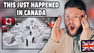 Thumbnail: Brit SHOCKED at this INSANE Snowstorm That Just Happened in Ontario, Canada!