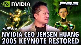 Thumbnail: Nvidia CEO Jensen Huang 2005 Pres Restored from Source Tape