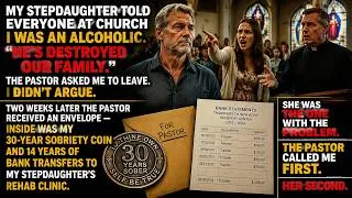 Thumbnail: My Stepdaughter Told the Church I Was an Alcoholic — The Pastor Received an Envelope Two Weeks Later