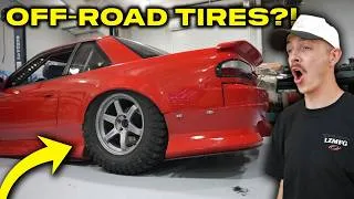 Thumbnail: We Tried Off-Road Tires on a Drift Car…