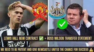 Thumbnail: Lewis Hall SET TO SIGN NEW CONTRACT AT Newcastle United + Ross Wilson HAS SPOKEN OUT ON TRANSFERS !