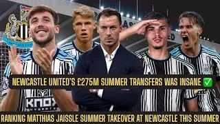 Thumbnail: THAT WAS THE MOST AMBITIOUS SUMMER WINDOW I HAVE EVER SEEN AT NEWCASTLE UNITED (£275M SPENT) !!!!