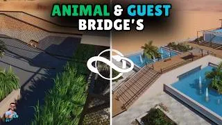 Thumbnail: Planet Zoo Bridge Tutorial – Guest & Animal Paths Explained