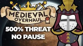 Thumbnail: RimWorld Medieval Overhaul: 500% Threat, No Pause [Full Run Edit]