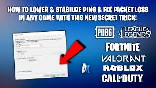 Thumbnail: How to Lower Ping in ANY GAME - DSCP Priority