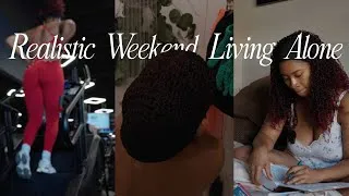 Thumbnail: Realistic weekend reset living alone ✨ gym, cleaning, soft life, errands + new camera gear