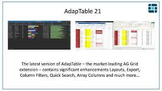 Thumbnail: AdapTable Version 21