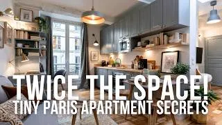 Thumbnail: Tiny Parisian Apartment Makeover That Feels Twice the Size | Small Space Design Ideas
