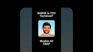 Thumbnail: How to Read and Analyze BABOK for Your CBAP Exam Success - Mohsin Ali | Adaptive US