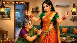 Thumbnail: नई बहू का कमरबंद | सास ने क्यों बांधा बहू का कमरबंद? | Hindi Kahani