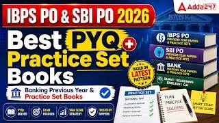 Thumbnail: IBPS PO & SBI PO 2026 के लिए Best PYQ + Practice Set Books.