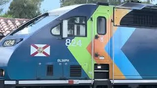 Thumbnail: Addicted To Spotting | Hollywood Florida Train Station l Tri-Rai Southbound #824 And Northbound #507