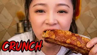Thumbnail: XiaoYu ASMR | CRISPY FOOD PARTY 🔥 바삭한 먹는 소리 美味しいASMR | Crispy Eating Sounds Mukbang 😋 #asmr