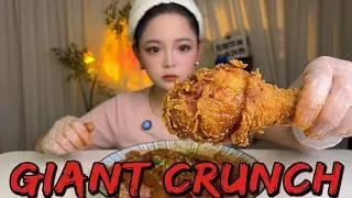 Thumbnail: XiaoYu ASMR | CRISPY FOOD PARTY 🔥 바삭한 먹는 소리 美味しいASMR | Crispy Eating Sounds Mukbang 😋 #asmr