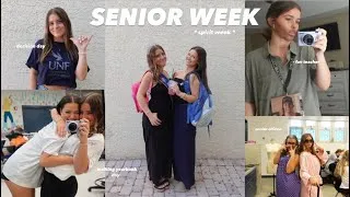 Thumbnail: senior week in my life *spirit week* decision day, dress up at school!