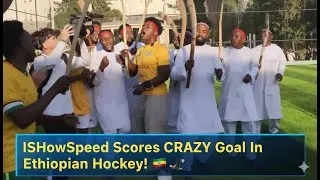 Thumbnail: IShowSpeed Scores CRAZY Goal In Ethiopian Hockey! 🇪🇹🏒