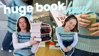 Thumbnail: HUGE book haul! (barnes and nobles sale edition) ☕️📖☃️