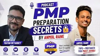 Thumbnail: 🎙️ PMP Preparation Secrets by Anmol Rane