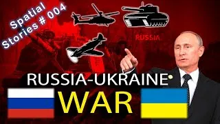 Thumbnail: Spatial Stories # 004 | Timeline of Russia surrounding Ukraine in Spatial Perspective 2022