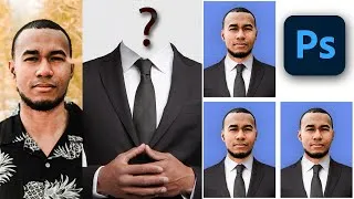 Thumbnail: how to make passport size photo in photoshop | passport size photo kaise banaye Urdu Hindi