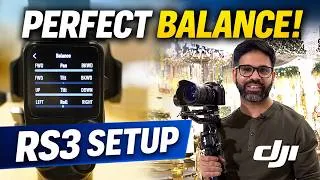 Thumbnail: DJI RS3 Setup + Balancing Tutorial (Complete Guide)