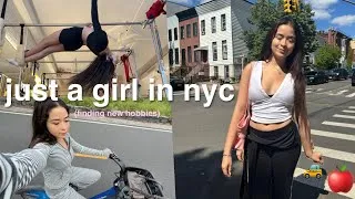 Thumbnail: living alone in NYC as a girl trying to find hobbies