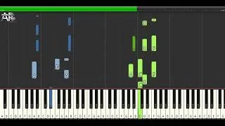Thumbnail: Feels Like Heaven -  Peter Cetera, Chaka Khan | Adelina Piano synthesia tutorial