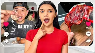 Thumbnail: I tried EVERY VIRAL TIKTOK SNACKS. (again)