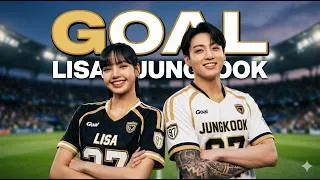 Thumbnail: LISA X Jungkook - Goal M/V (Unofficial World Cup 2026 Song)