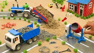 Thumbnail: Diy Mini Tractor Concrete Mixer Machine & Road Construction Science Project @AdgeCreator