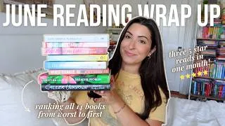 Thumbnail: June Reading Wrap Up 📚☀️ THREE 5⭐ reads for the month & reading potentially my top book of the year
