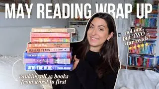 Thumbnail: May Reading Wrap Up 📚🌸 Reading my most anticipated new releases & rating TWO new books 5 ⭐'s!