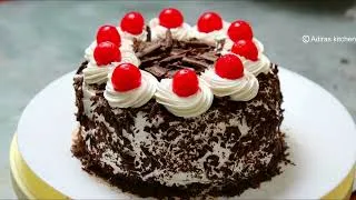 Thumbnail: Eggless Black forest Cake Recipe