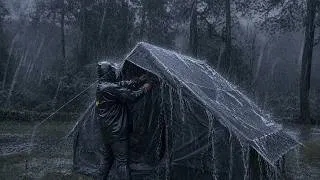 Thumbnail: POWERFULL BRUTAL RAINSTORM‼️ The Most Intense Heavy Rain I've Ever Experienced