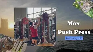 Thumbnail: How much can I push press as a lightweight in his 30s?