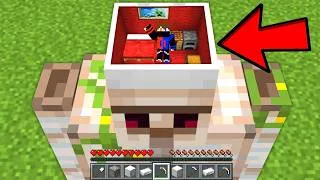 Thumbnail: I Made a HOUSE Inside IRON GOLEM'S HEAD In Minecraft