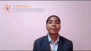 Thumbnail: ASBM MBA : MBA Transformative Journey At ASBM by Subhasri VT  (2025-2027)